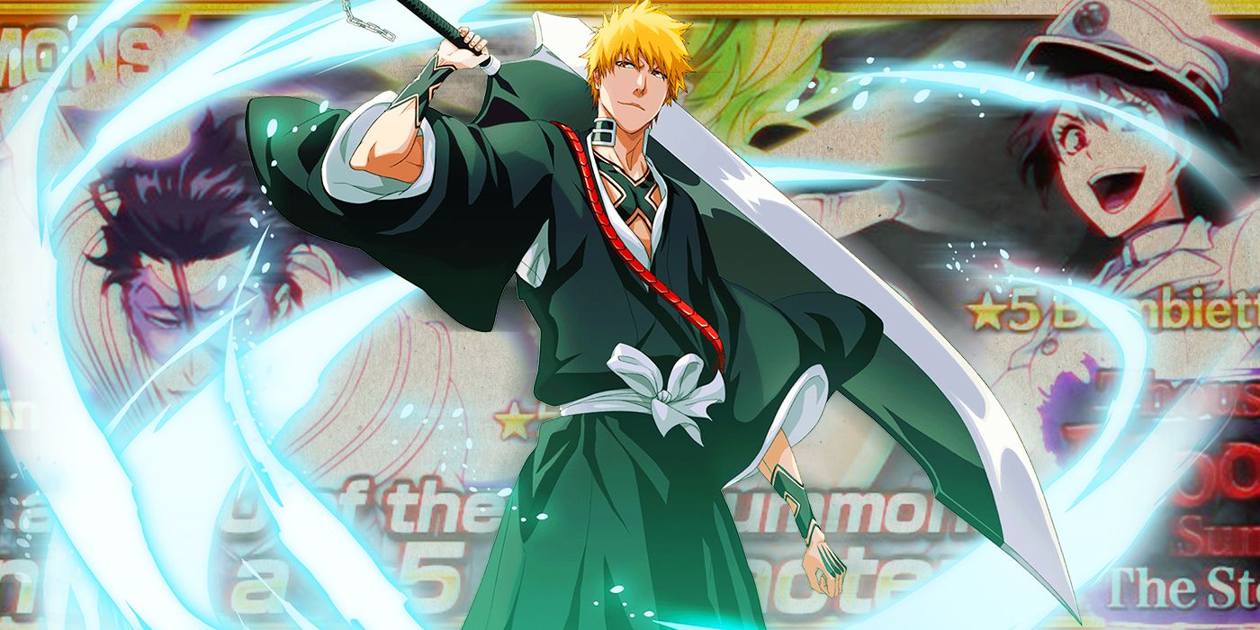 ichigo kurosaki and bleach brave soul banner