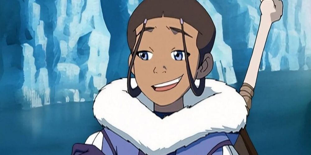 Katara Talking With Her Brother From The Last Airbender