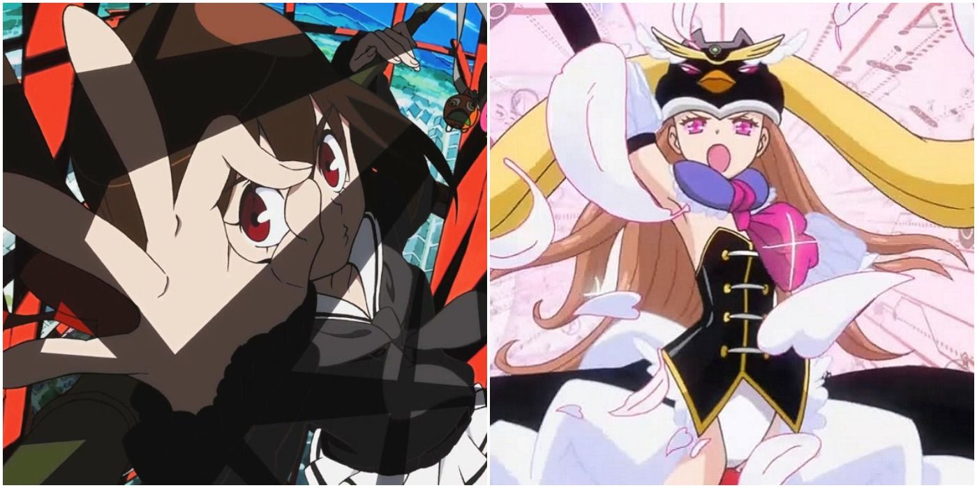 koto from kyousougiga and the princess of the crystal from mawaru penguindrum