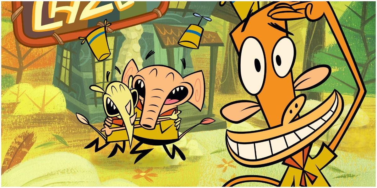 Lazlo Raj and Clam from Camp Lazlo