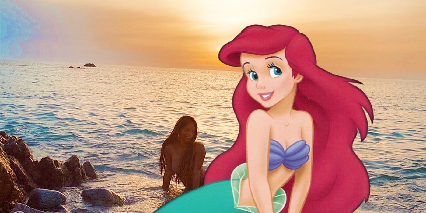 Halle Bailey as Ariel in Disney's live-action Little Mermaid