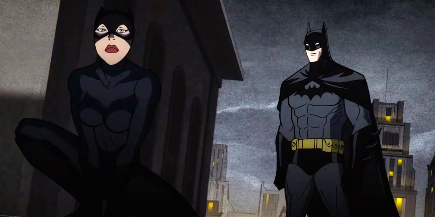 Catwoman and Batman in Batman: The Long Halloween Part 2