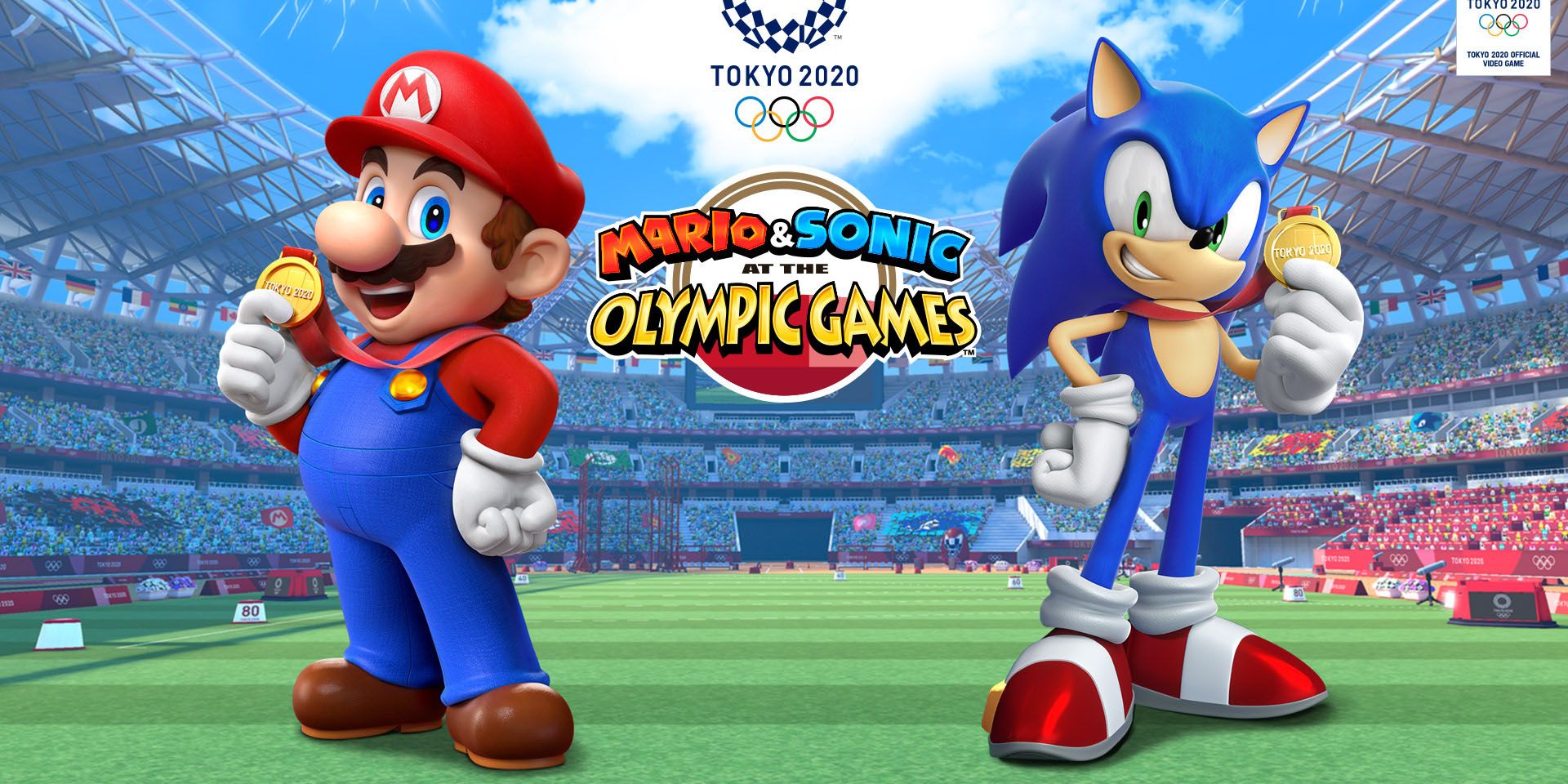 Cover Promo for Mario and Sonic at the Olympic Games Tokyo 2020.