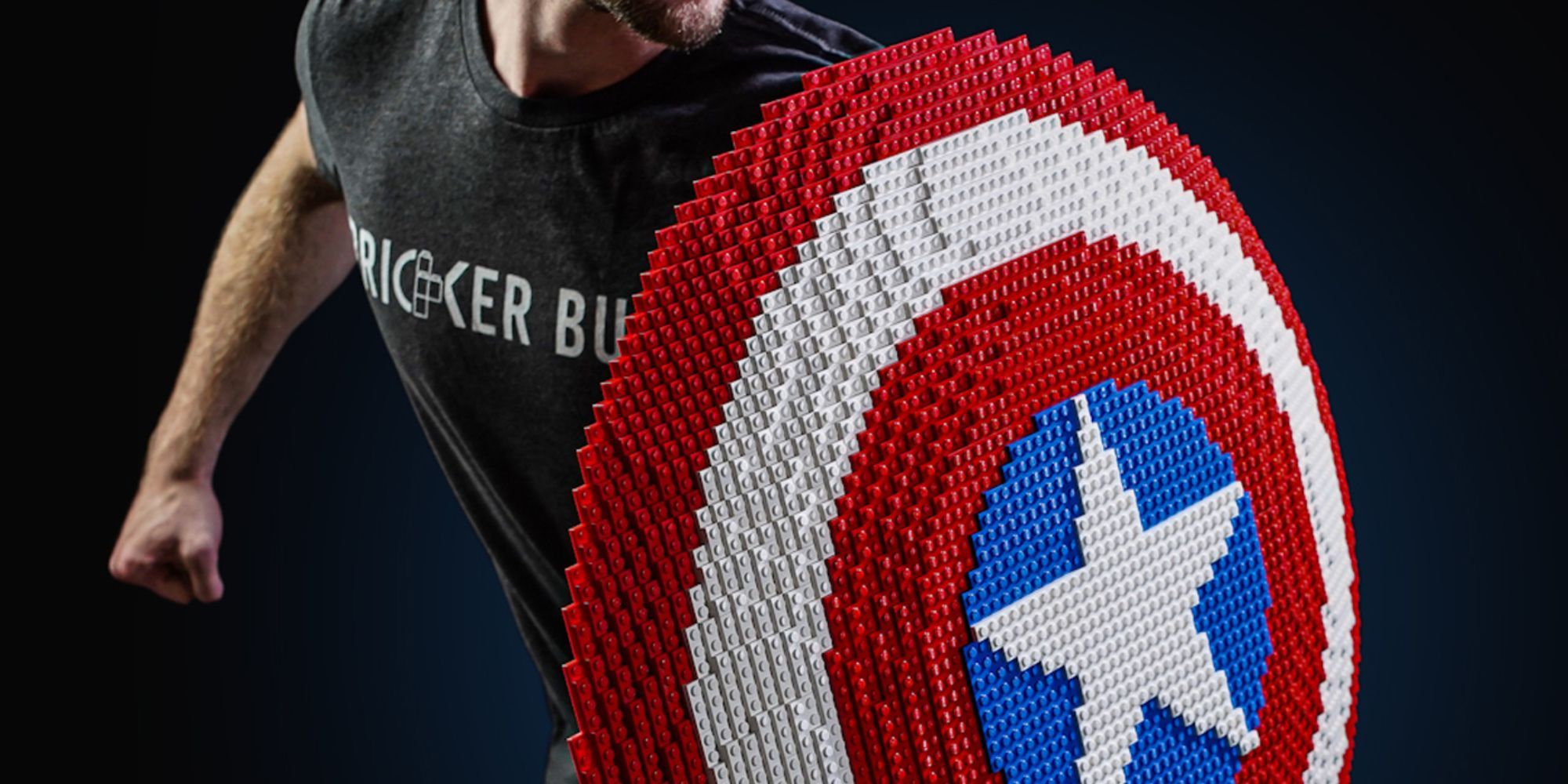 marvel captain america lego bricks shield