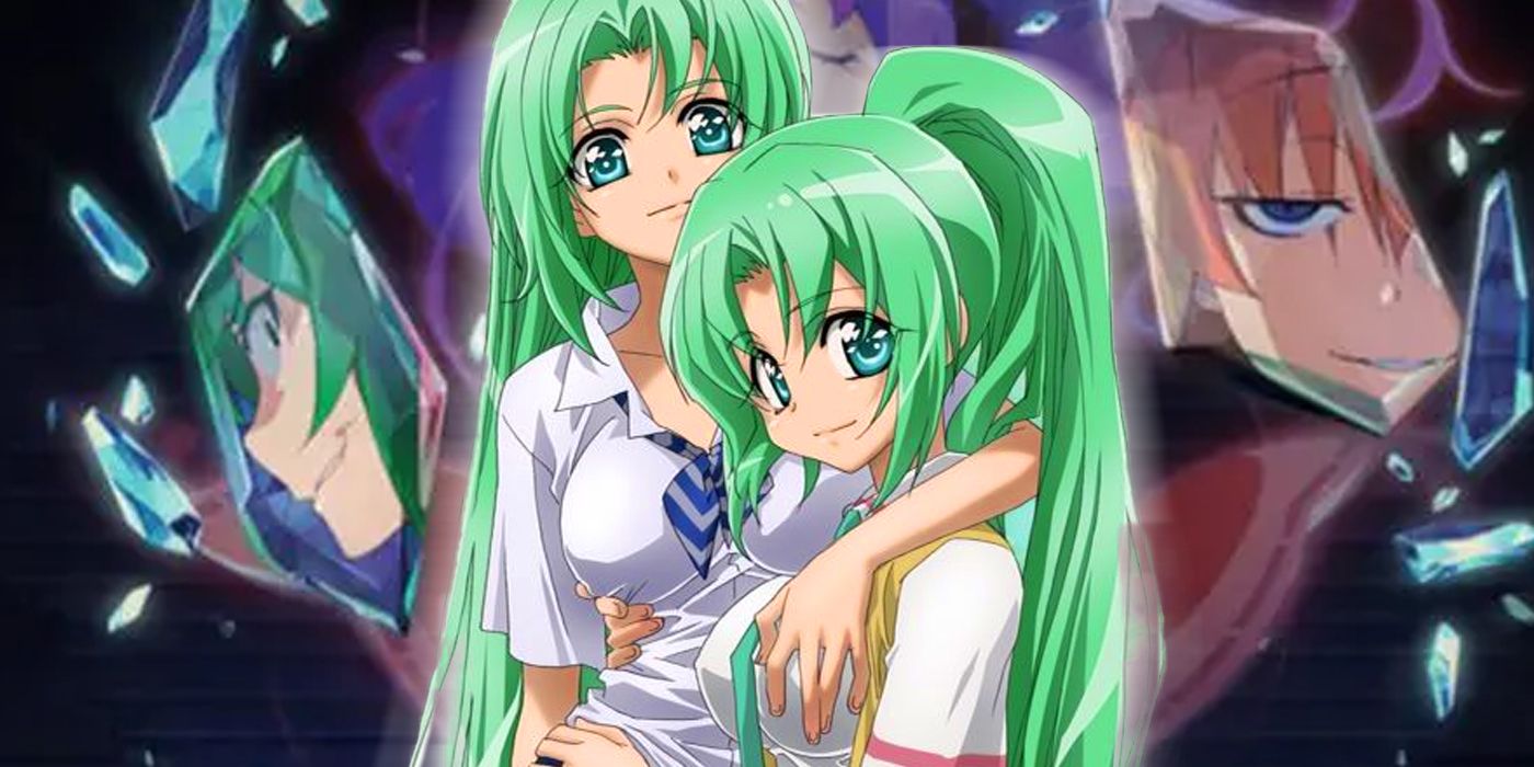 Mion and Shion Sonozaki from Higurashi Sotsu