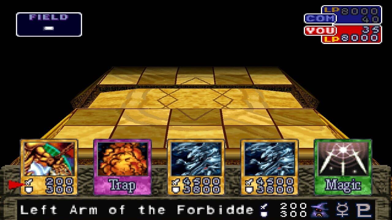 Yu-Gi-Oh! Forbidden Memories Screenshot