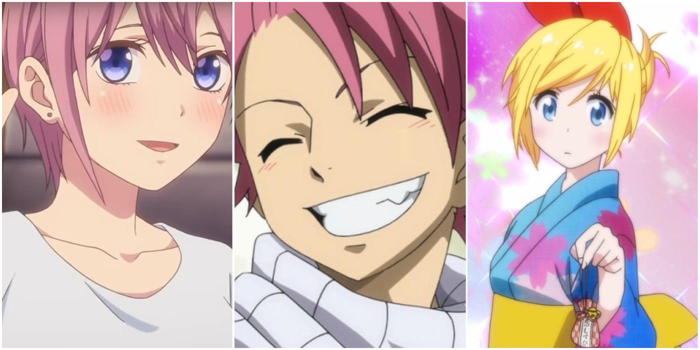Quintessential Quintuplets Ichika Fairy Tail Natsu Nisekoi Chitoge Kirisaki smile