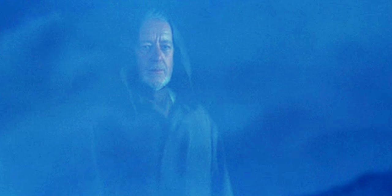 Obi-Wan visits Luke on Hoth