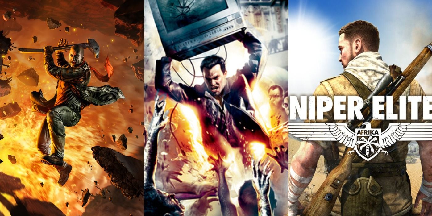 Terrible Game Franchises With One Good Game Red Faction Guerilla Dead Rising Sniper Elite III Split