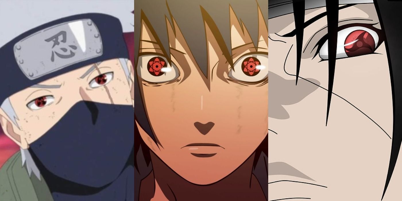 Naruto -- Mangekyo Sharingan Kakashi/Itachi/Sasuke/Madara Anime