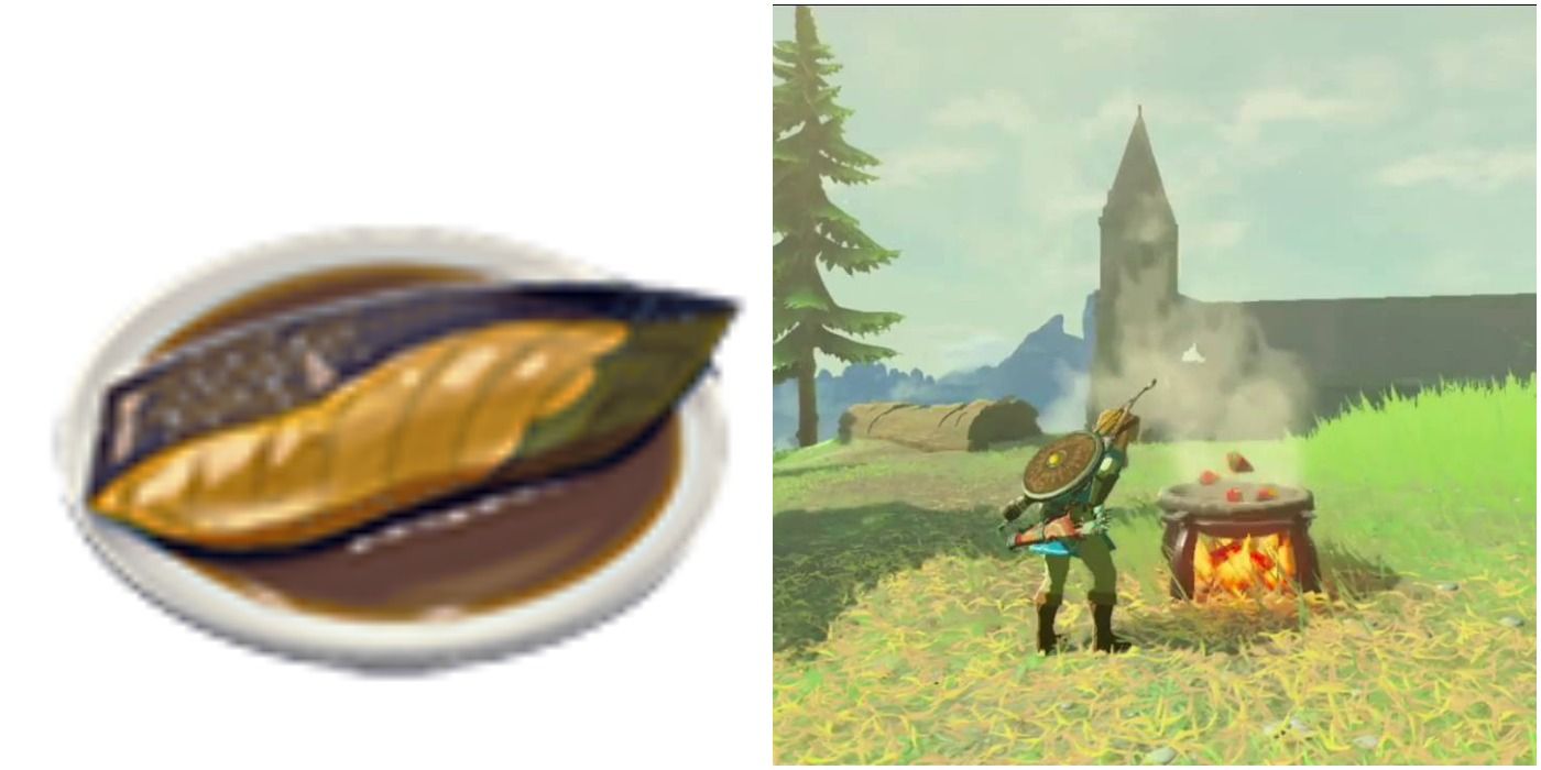 Glazed Seafood and link standing over a pot while cooking