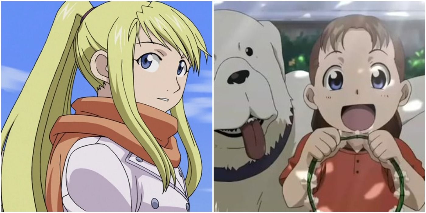 most likable characters fullmetal alchemist winry and nina