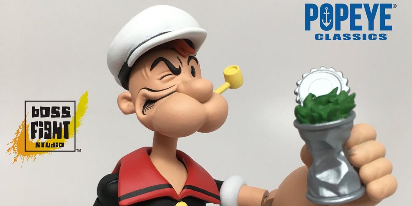 Popeye the Sailor Man has a new toyline, courtesy of Boss Fight Studio.
