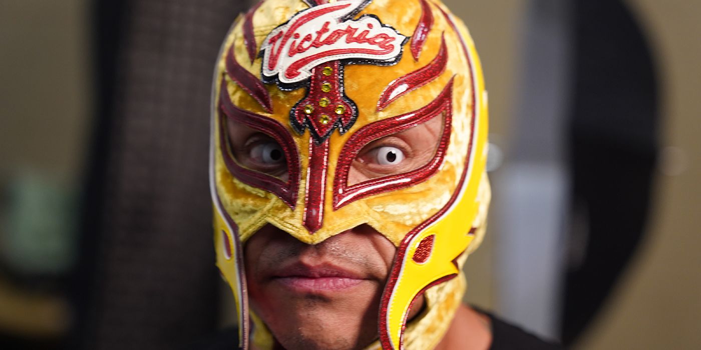 WWE Rey Mysterio's Victoria mask