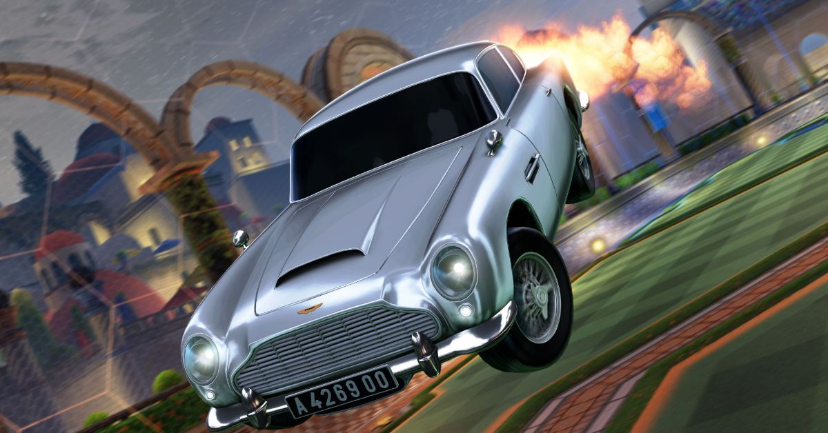 007's car in Rocket League