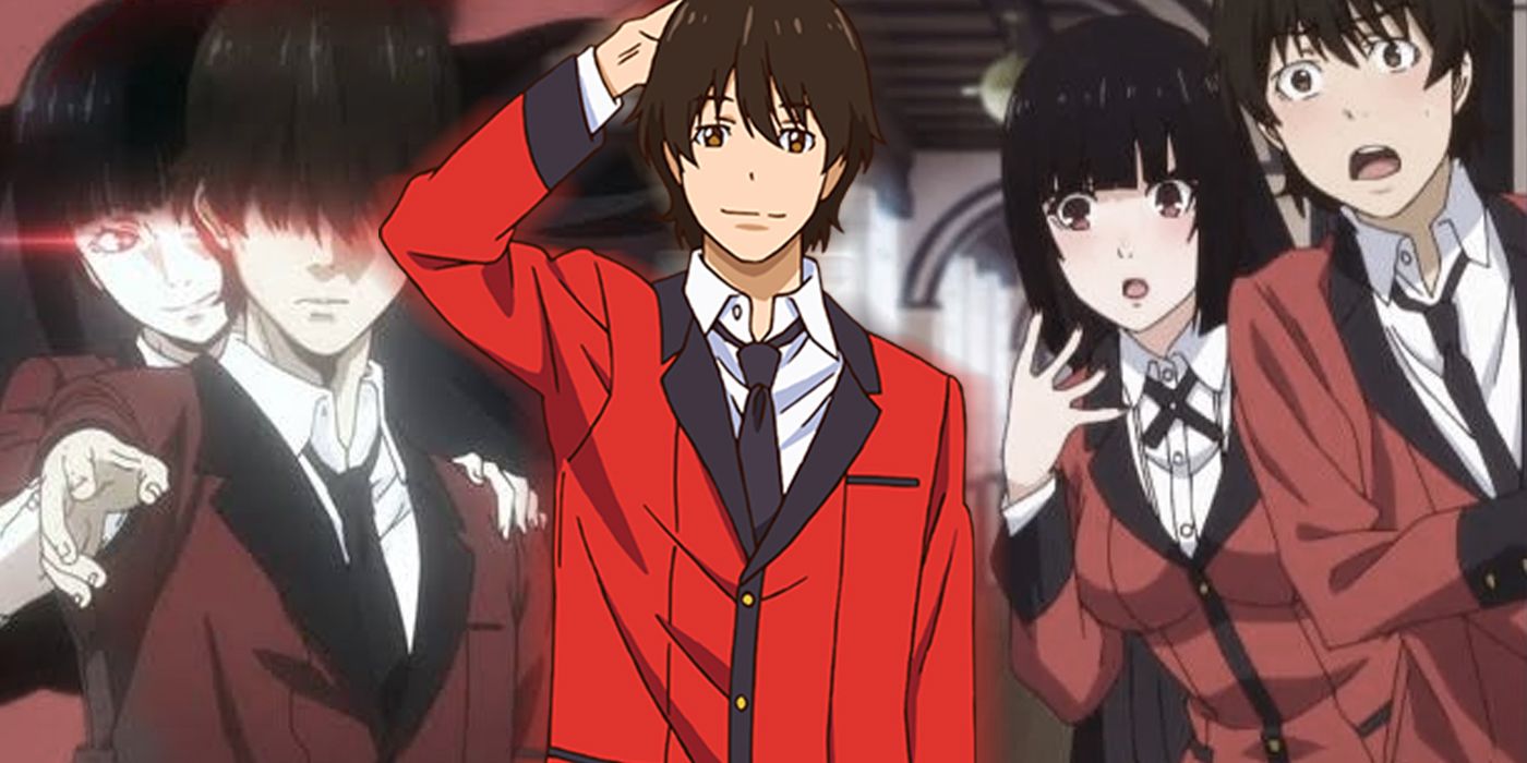 ryota suzui and jabami yumeko from kakegurui