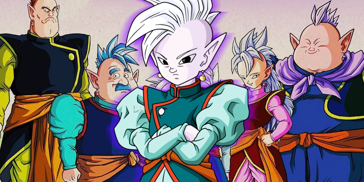 shin in front of supreme kais from dragon ball super