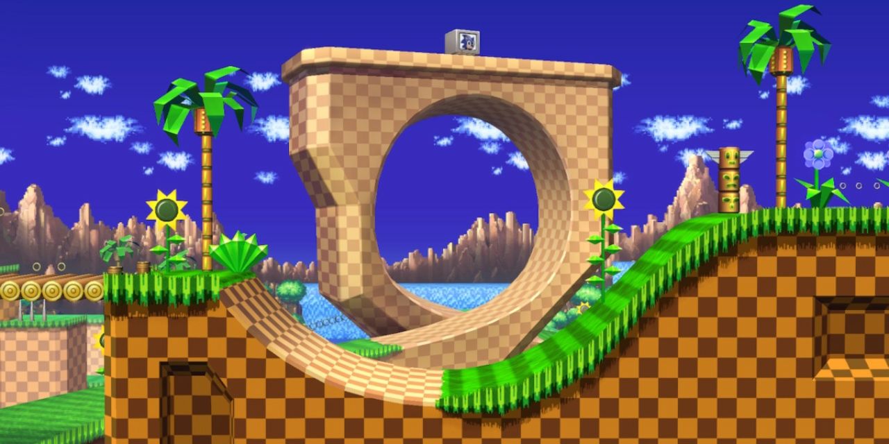 The sound of Sonic in the Green Hill Zone