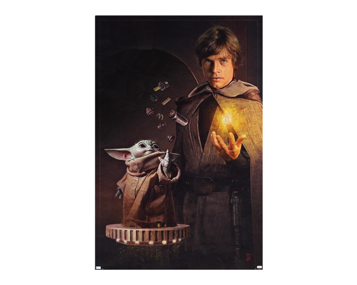 The Mandalorian Poster May Spoil Luke and Grogu's Jedi Training