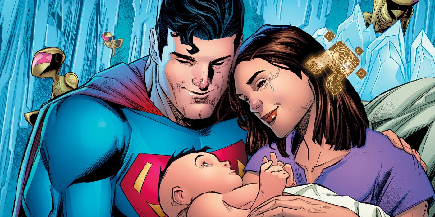 Superman with Lois and Jon