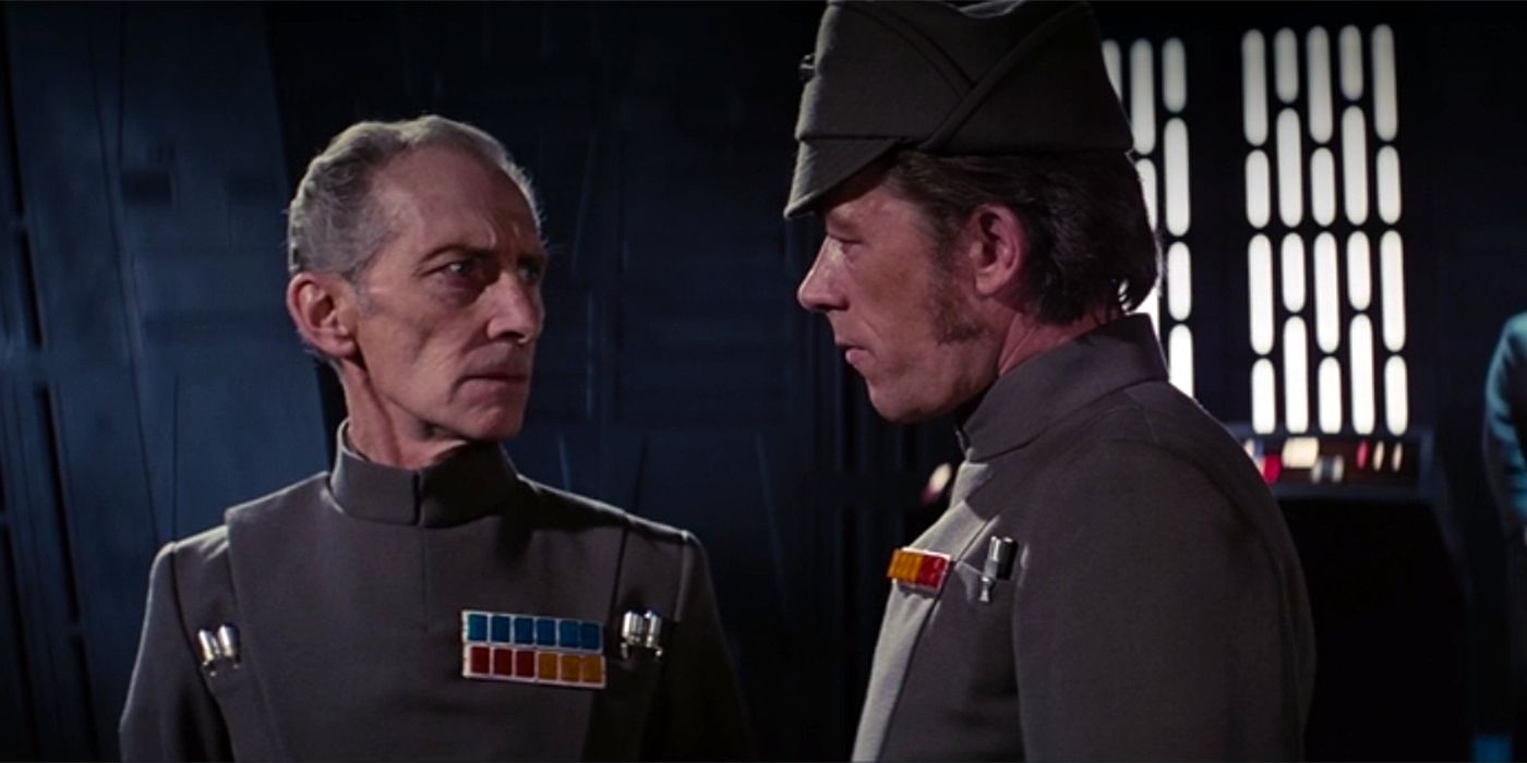 Grand Moff Tarkin in Star Wars: A New Hope