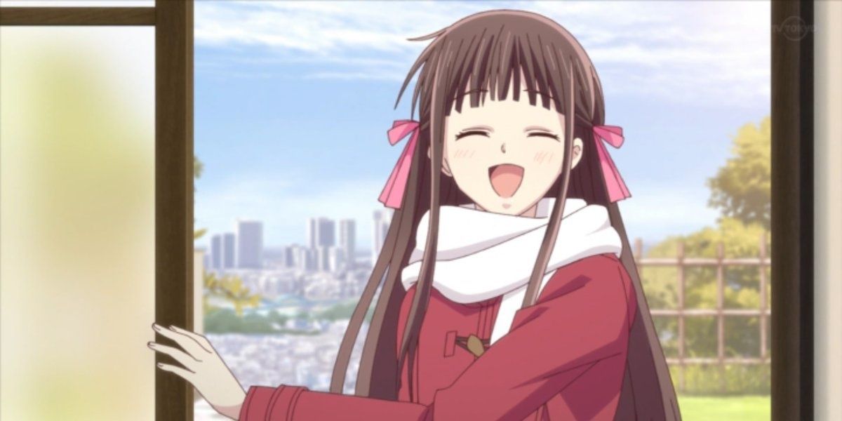 anime-girl-smiling-closed-eyes-flowers-short-hair-anime | Anime smile, Anime,  Anime closed eyes