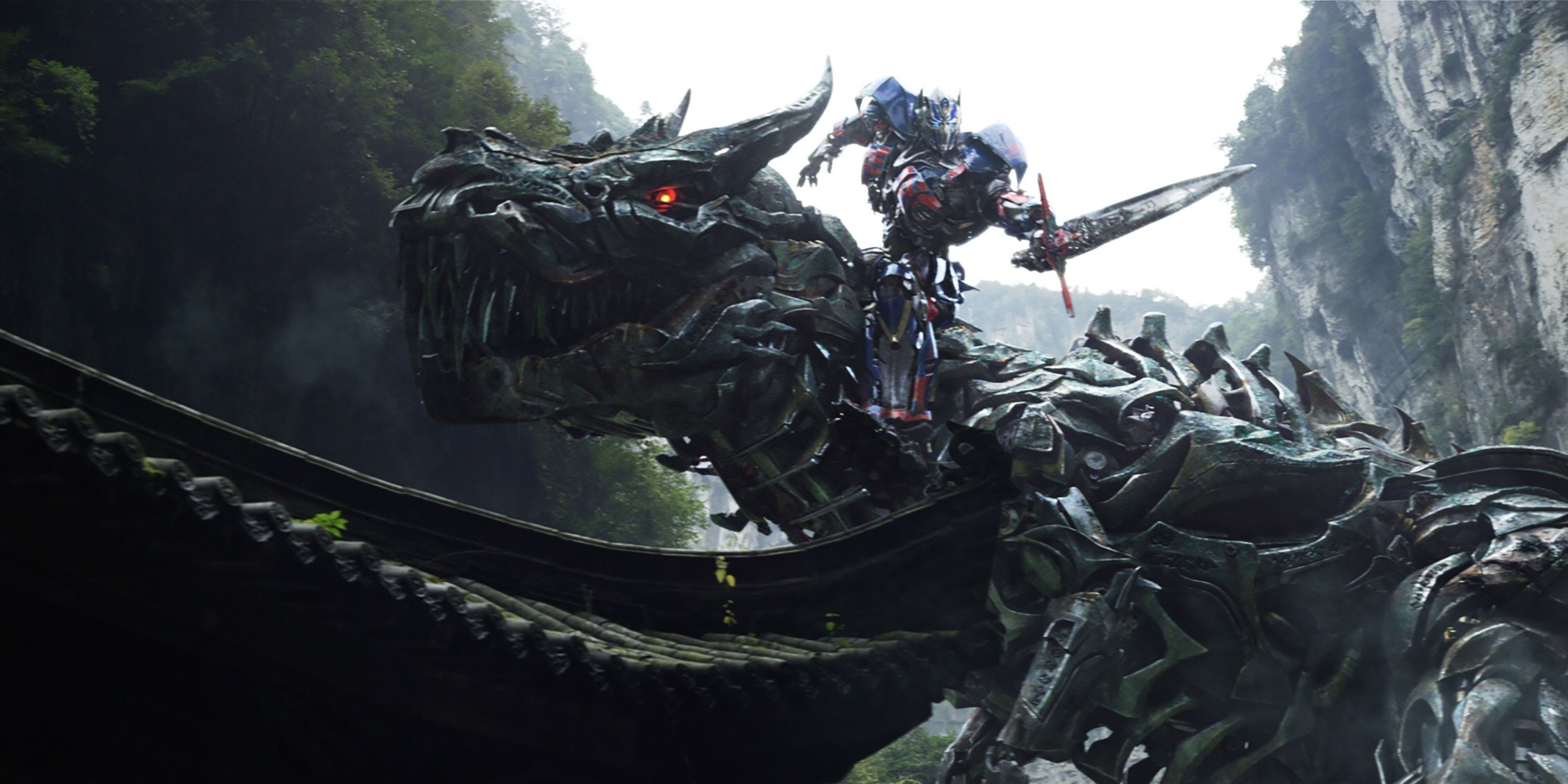 Optimus Prime and Grimlock from Transformers 4
