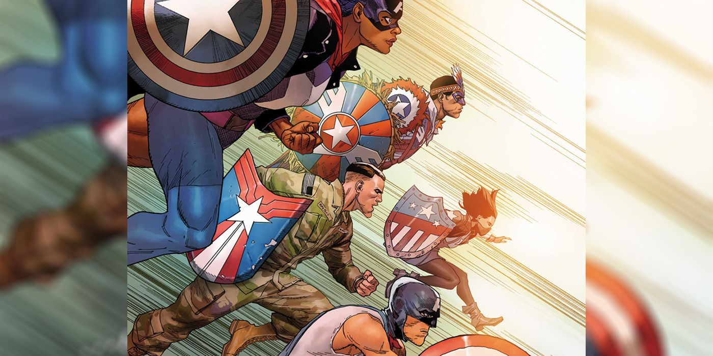 The characters from United States of Captain America