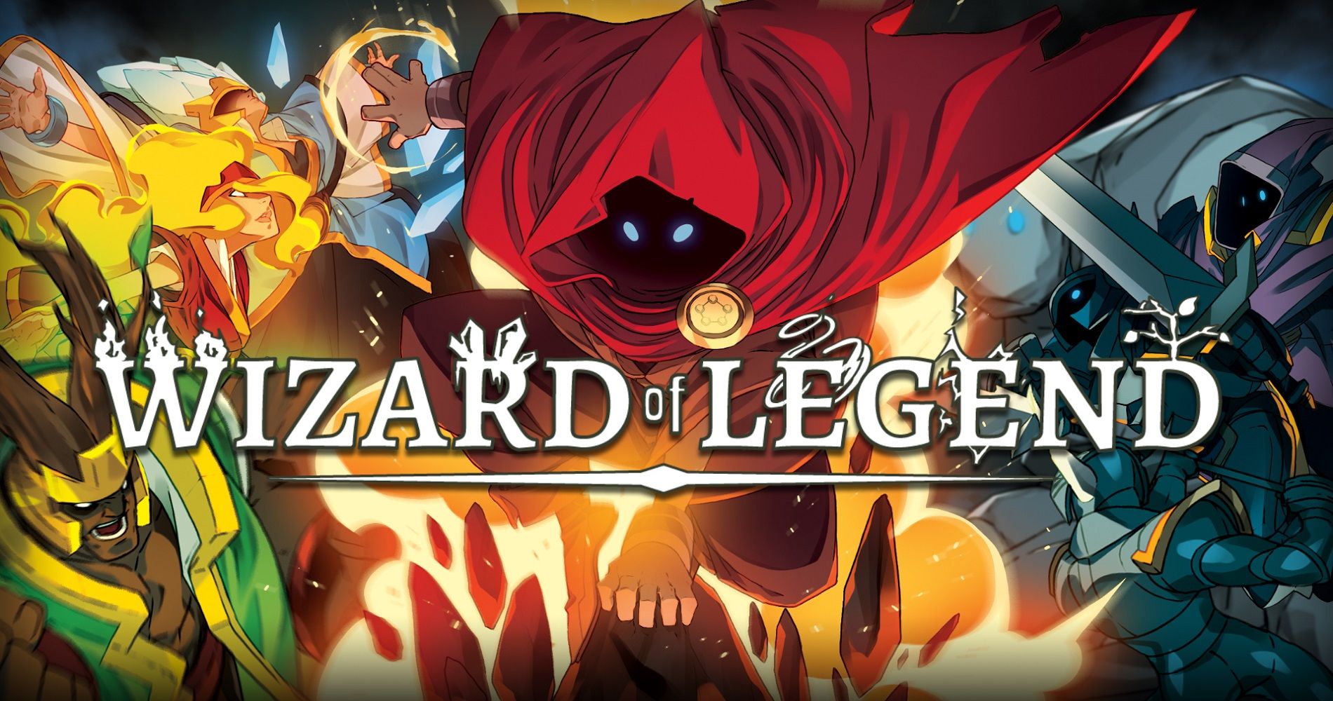 Wizard of Legend Title Banner