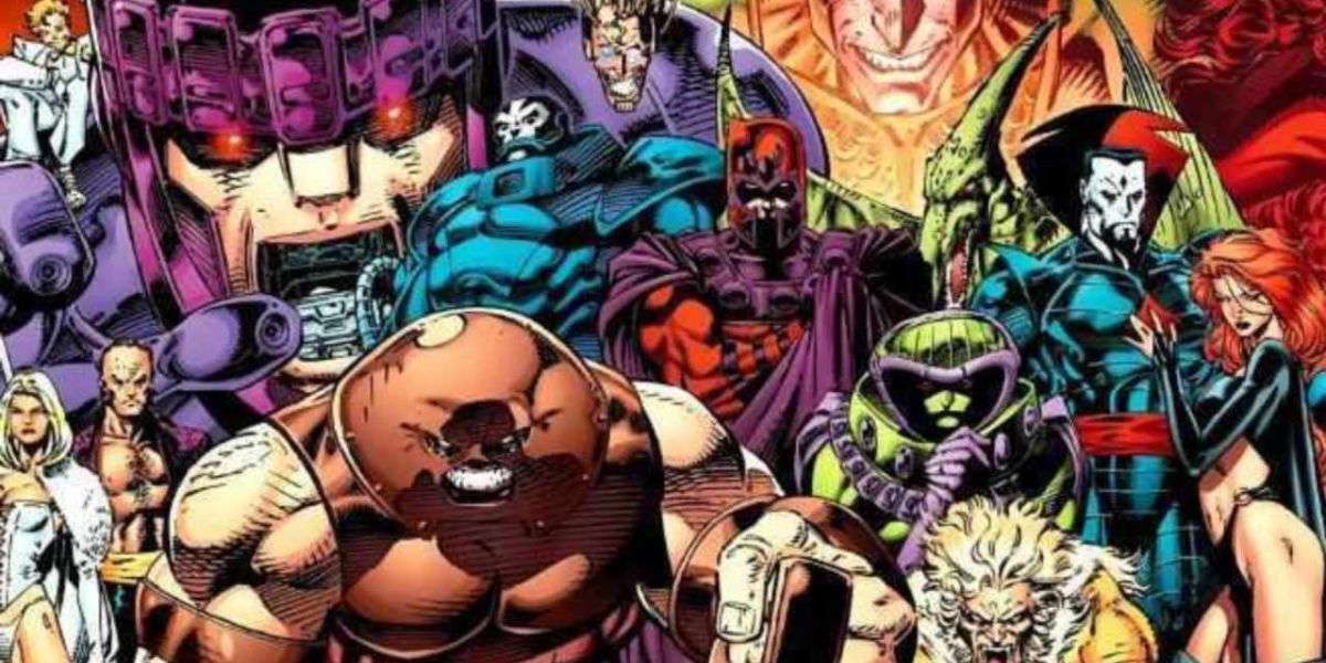X-Men villains comic book cover