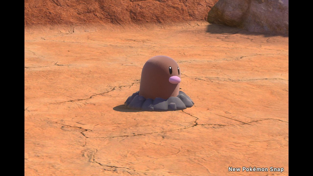 New Pokemon Snap Diglett screenshot