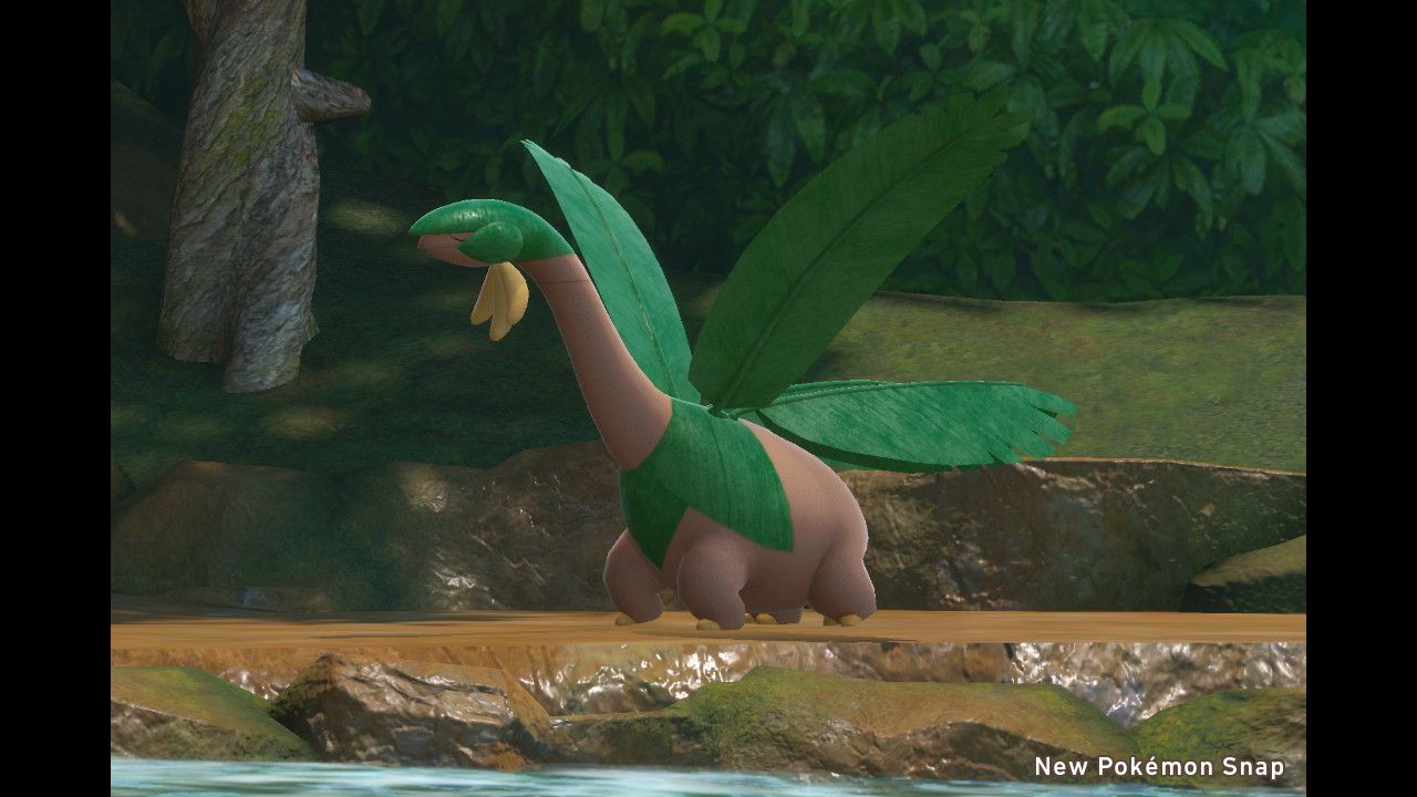 New Pokemon Snap Tropius screenshot