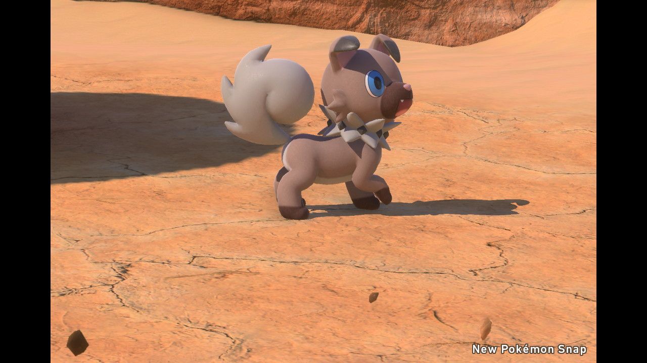 New Pokemon Snap Rockruff screenshot