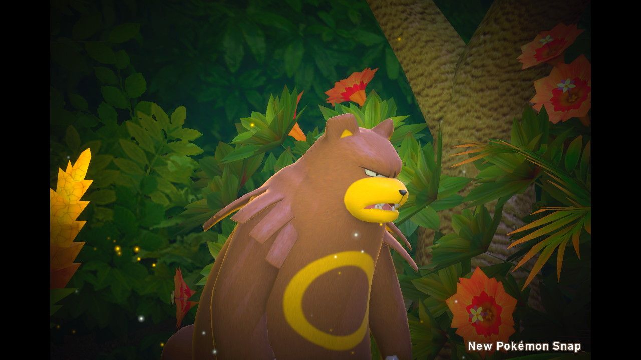 New Pokemon Snap Ursaring screenshot