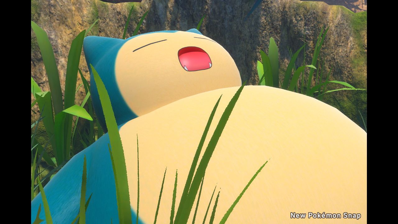 New Pokemon Snap Snorlax screenshot