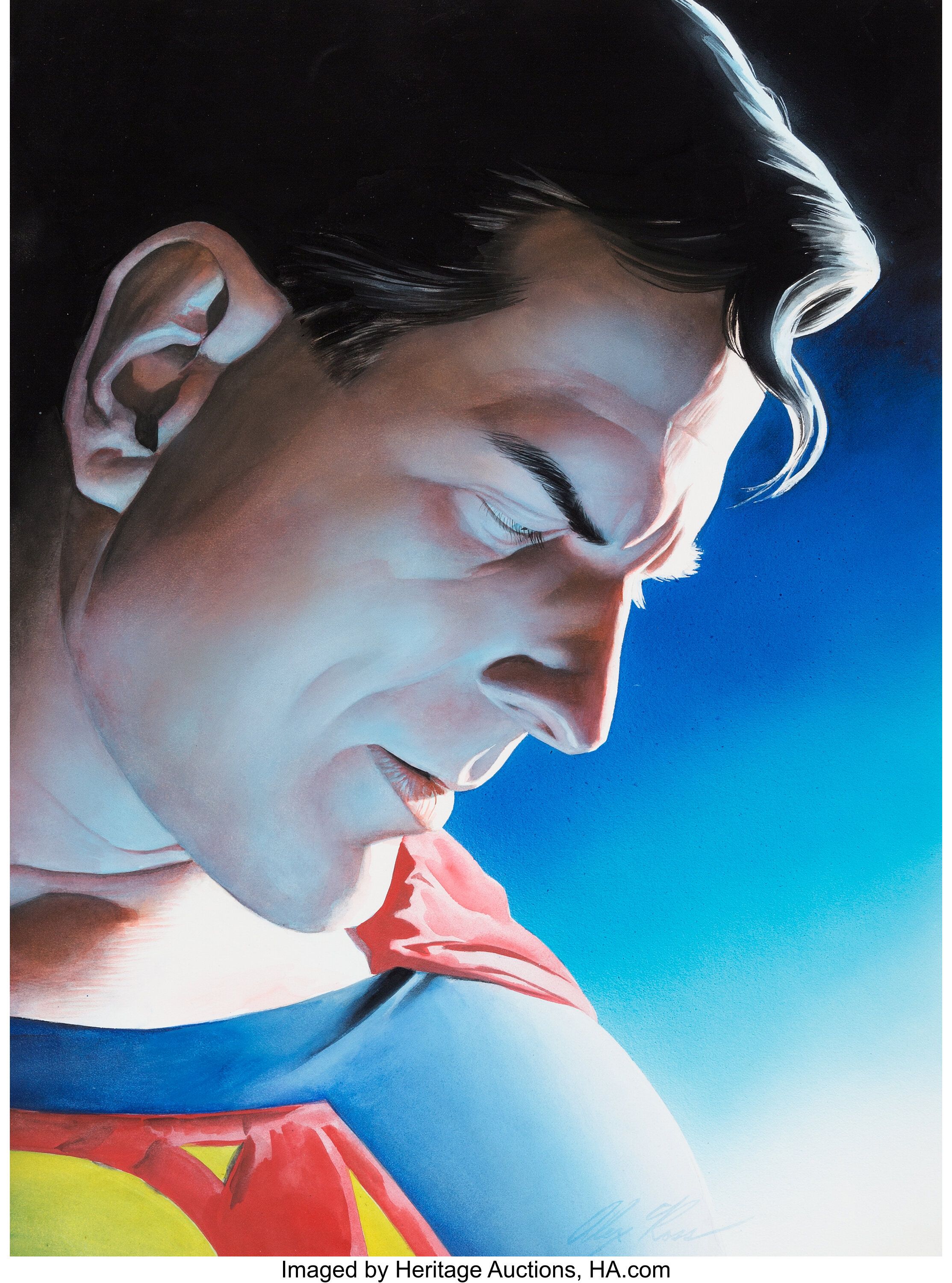 Superman Peace on Earth Heritage Auctions artwork