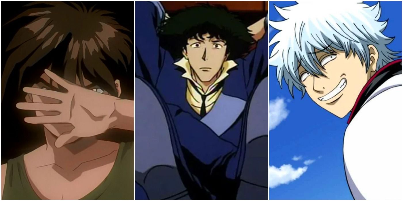 Anime Protagonists No Powers Heero Yuy Spike Spiegel Gintoki Trio Header