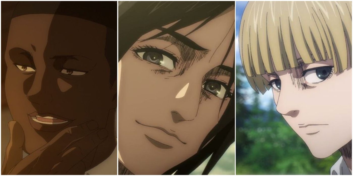 Attack On Titan 5 Best Characters Introduced After The Timeskip (& 5 Worst) Onyankopon, Pieck, Yelena