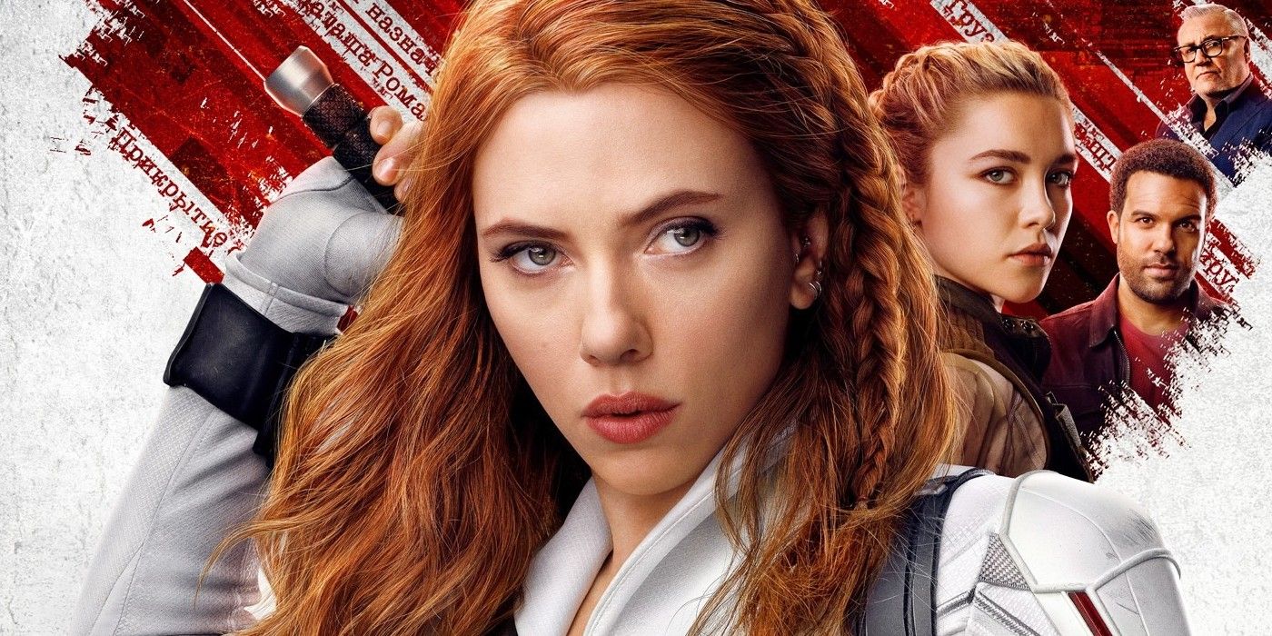 Black Widow Poster with Scarlet Johansson