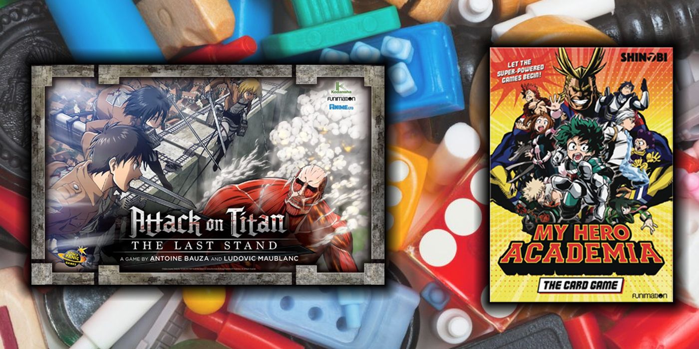 Anime Board Games _ Attack on Titan and My Hero Academia