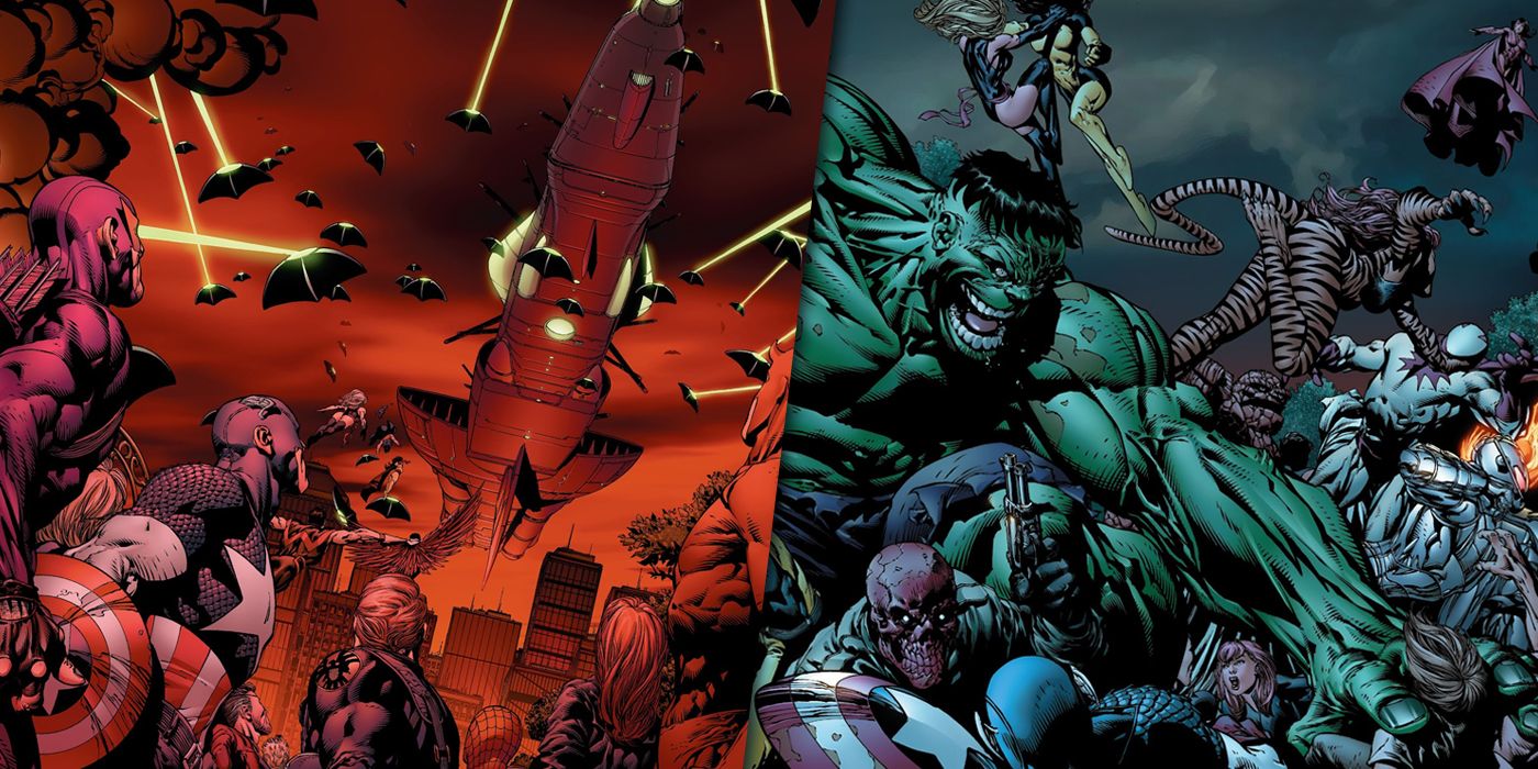 Brutal battles from Avengers Disassembled