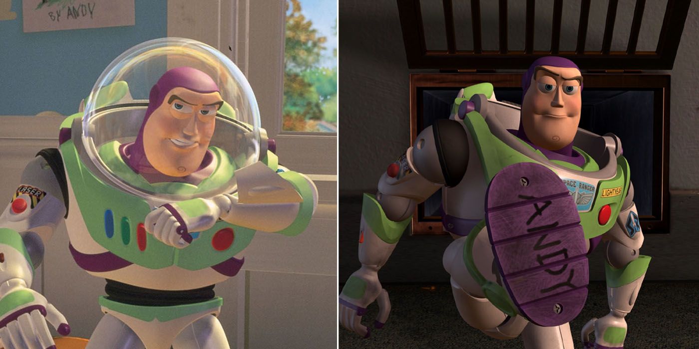 Is buzz lightyear deals in toy story 1