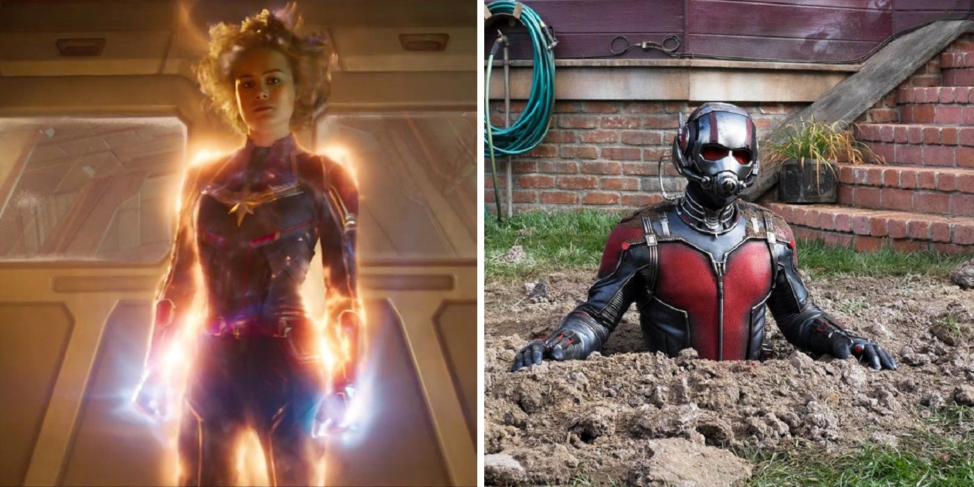 Captain Marvel and Ant Man MCU