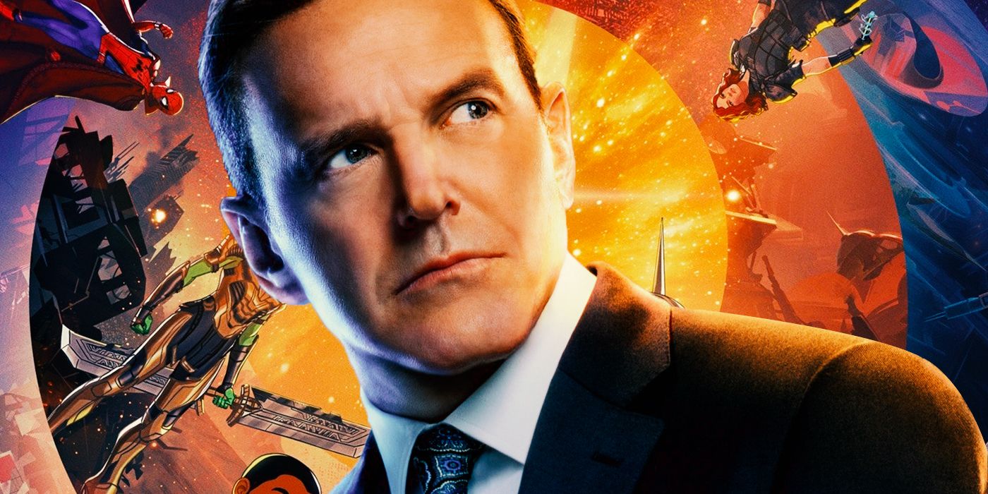 Phil Coulson over What If poster