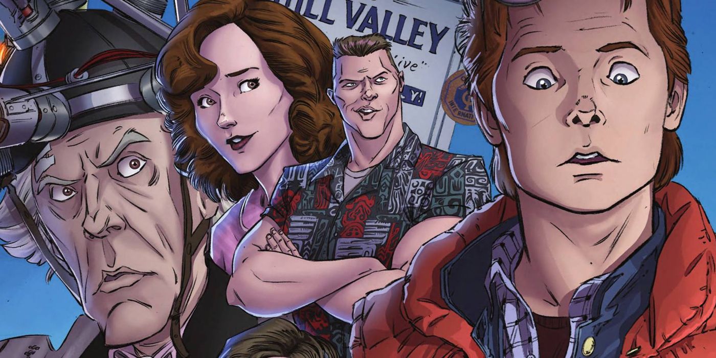 The Best Comics That Are Based On Sci-Fi Movies - Back To The Future Untold Tales And Alternate Timelines