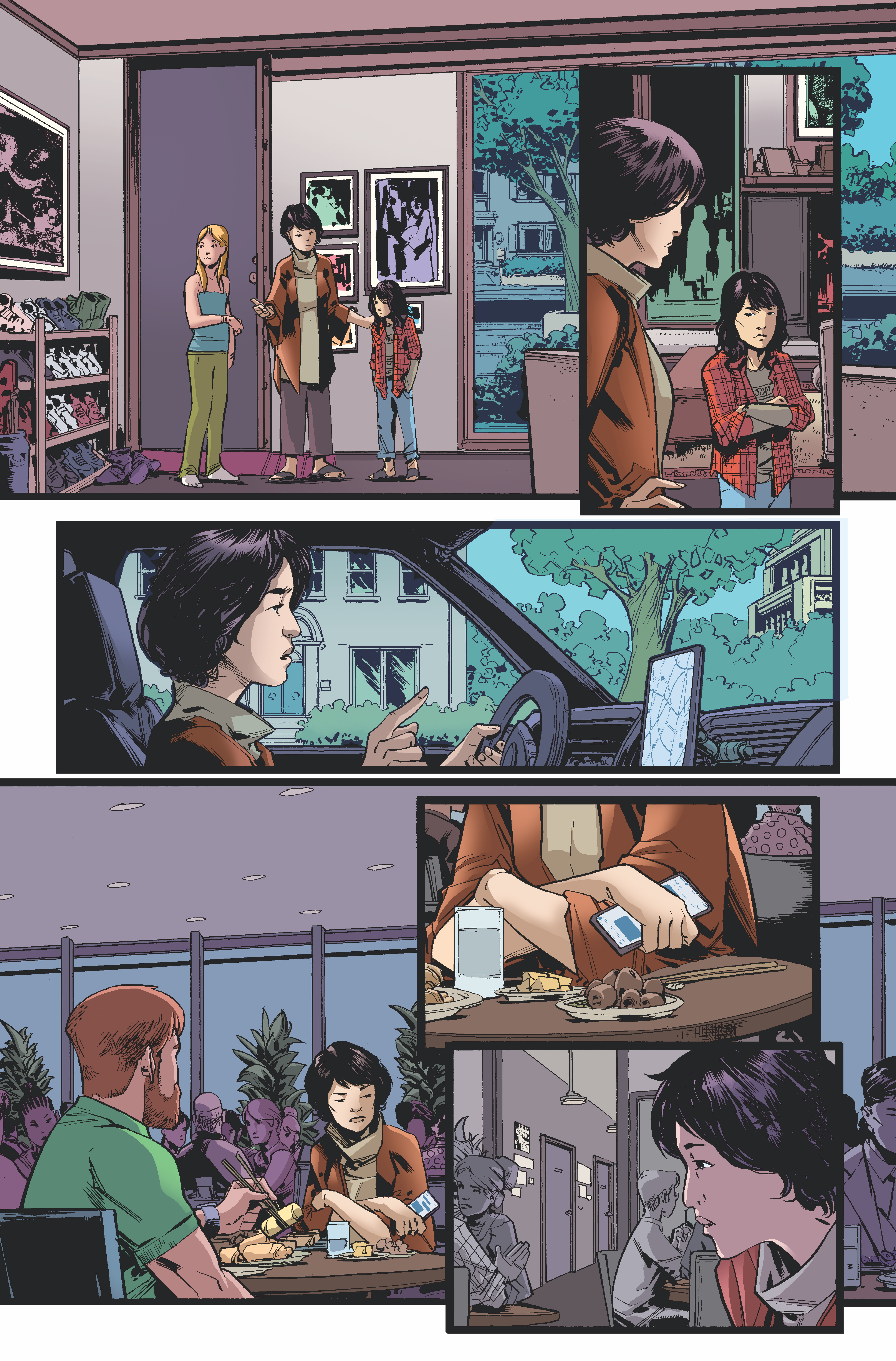 Preview pages for AfterShock Comics' Croak #1