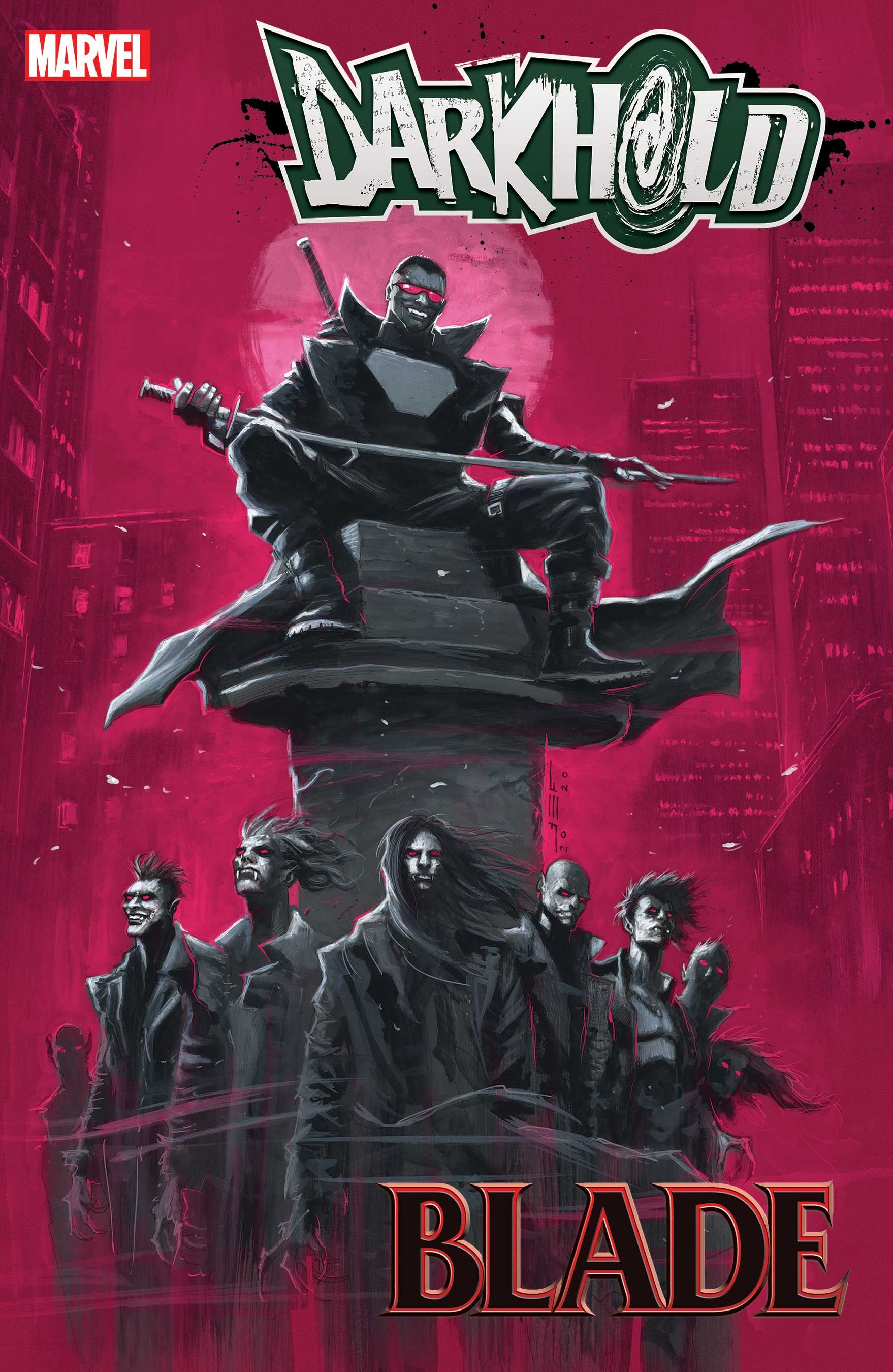 Cover to Darkhold: Blade #1
