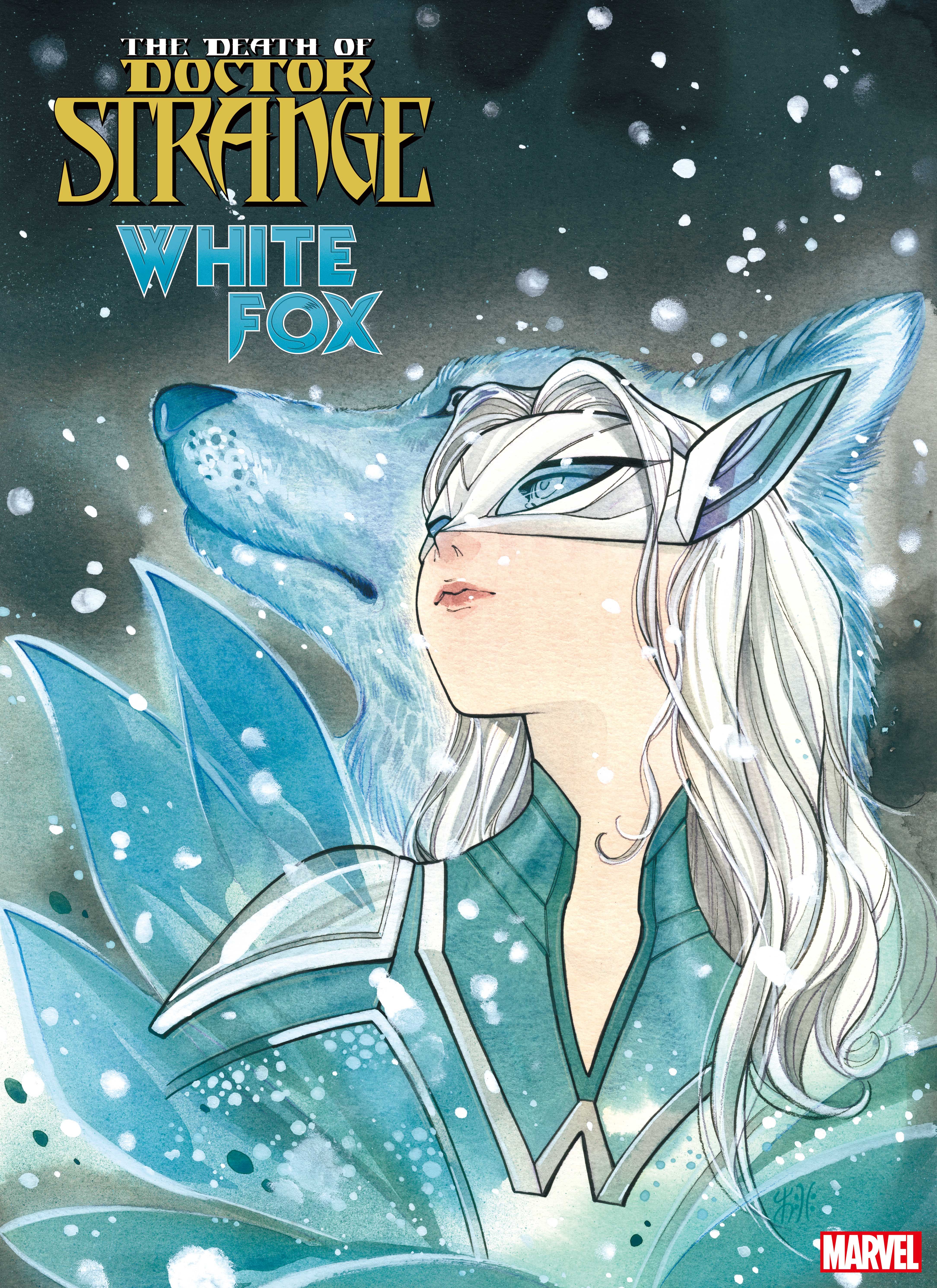 Death of Doctor Strange: White Fox #1 variant cover by Peach Momoko