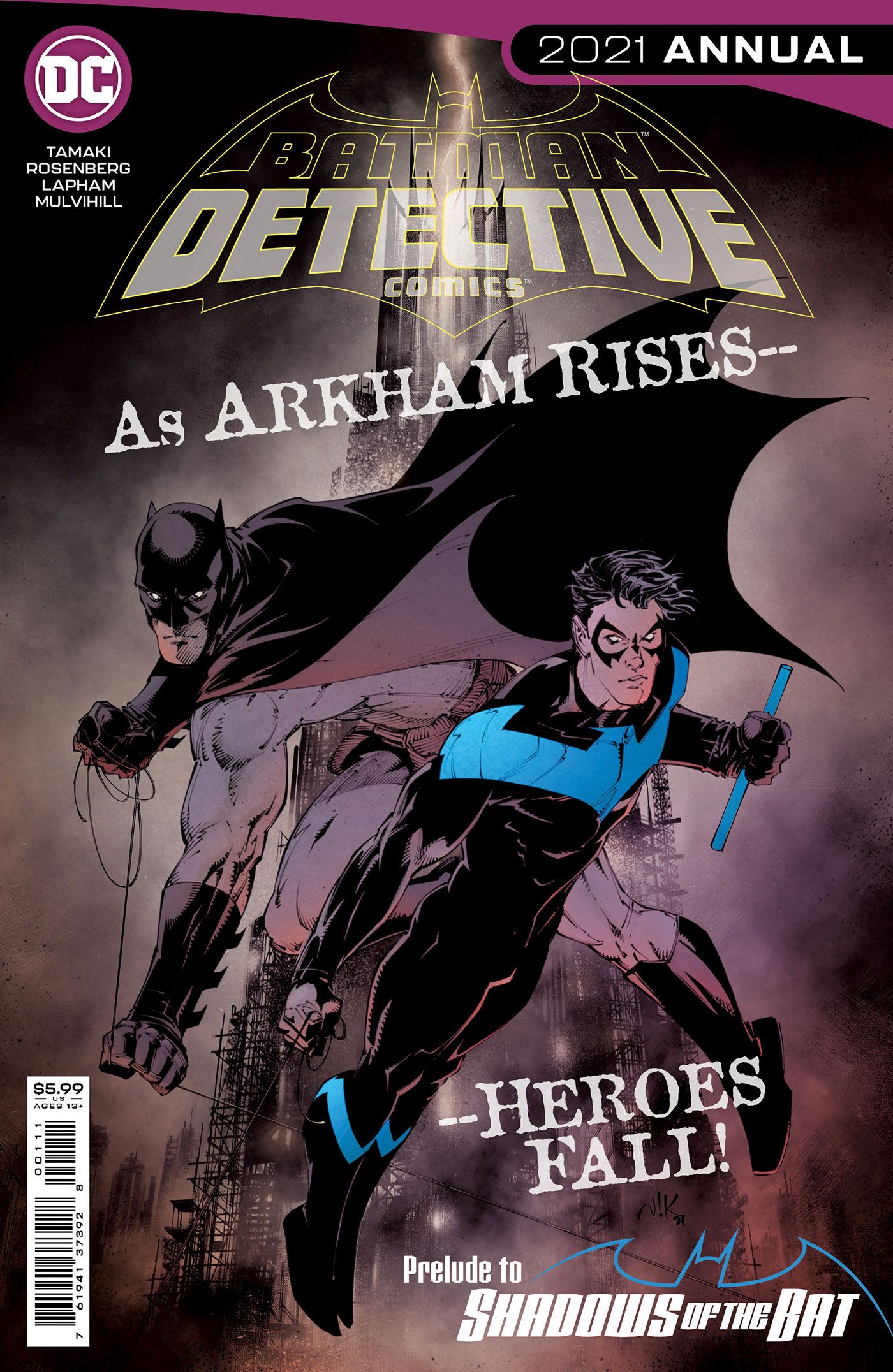 Batman: Detective Comics 52 Rebirth - mit Trading Cards November 2021 
