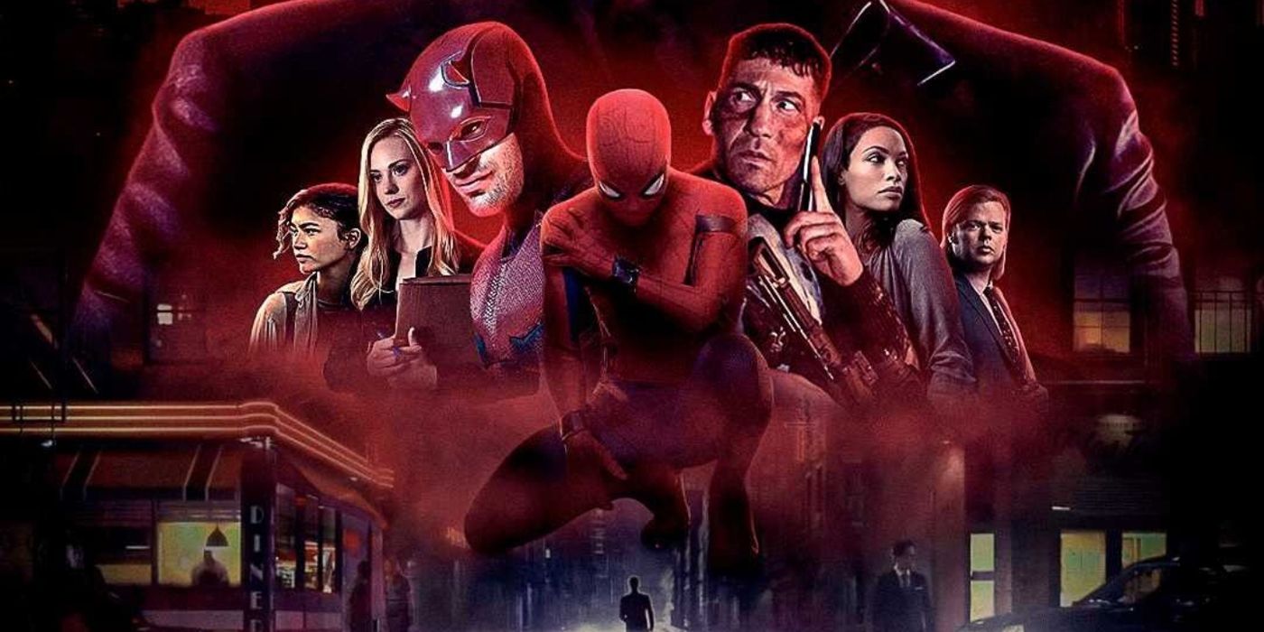 Spider-Man, Daredevil, Punisher & Moon Knight Unite In MCU Fan Art